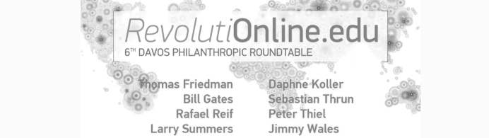 Bill Gates and others talking about online education