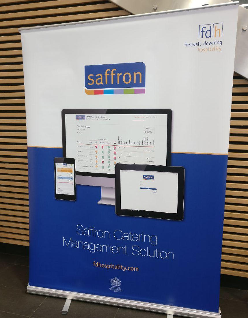 Saffron 2019 User Conference Marketing Stand